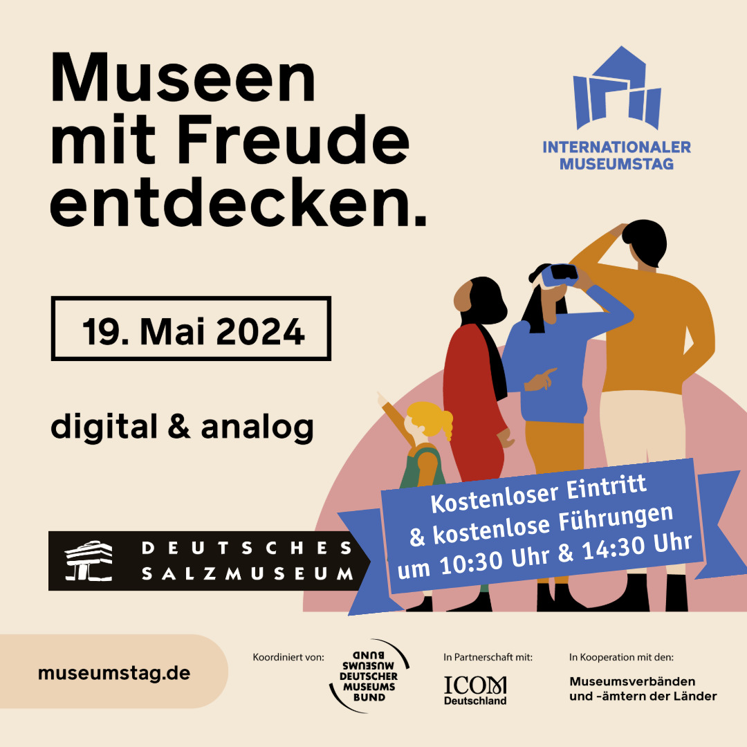 Werbebild zum Internationalen Museumstag am 19. Mai